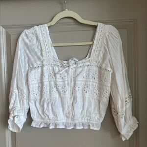 American Eagle Peasant Top